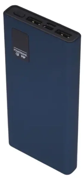 Power Bank Olmio QR-10 10000mAh синий