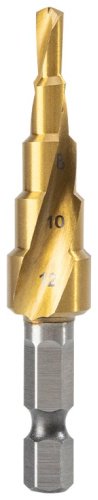 Сверло DELI ступенчатое EDH-JTZ012-E1 12 мм, 1 шт.