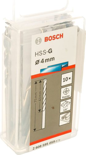 Сверло Robert BOSCH 2608595059 4x75 мм купить,6190