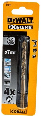 Сверло DeWALT спиральное DT4911-QZ 7 мм, 1 шт.