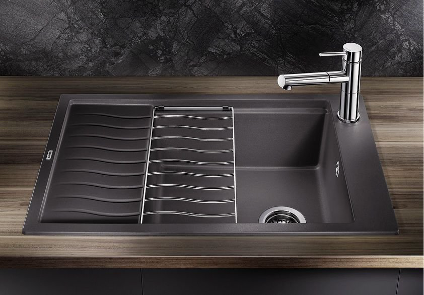 Кухонная мойка Blanco Elon XL 525882 черная купить,330068