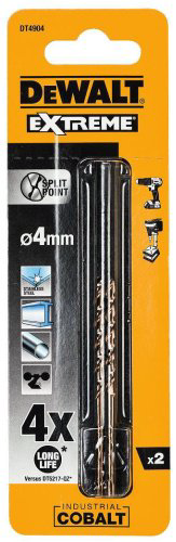 Сверло DeWALT спиральное DT4904-QZ 4 мм, 2 шт. купить,3180
