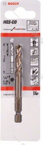 Сверло Robert BOSCH 2608584677 6.35x80 мм