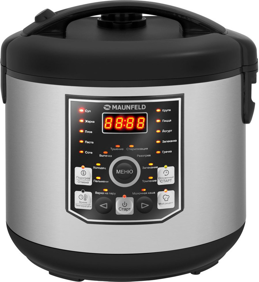 Мультиварка MAUNFELD MPMC-1624S черный, серый купить,NaN