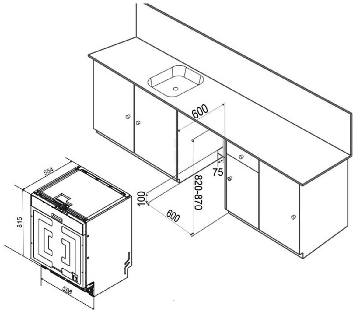 Посудомоечная машина HAUSLER DW14-FBI15PAO стальной купить,NaN