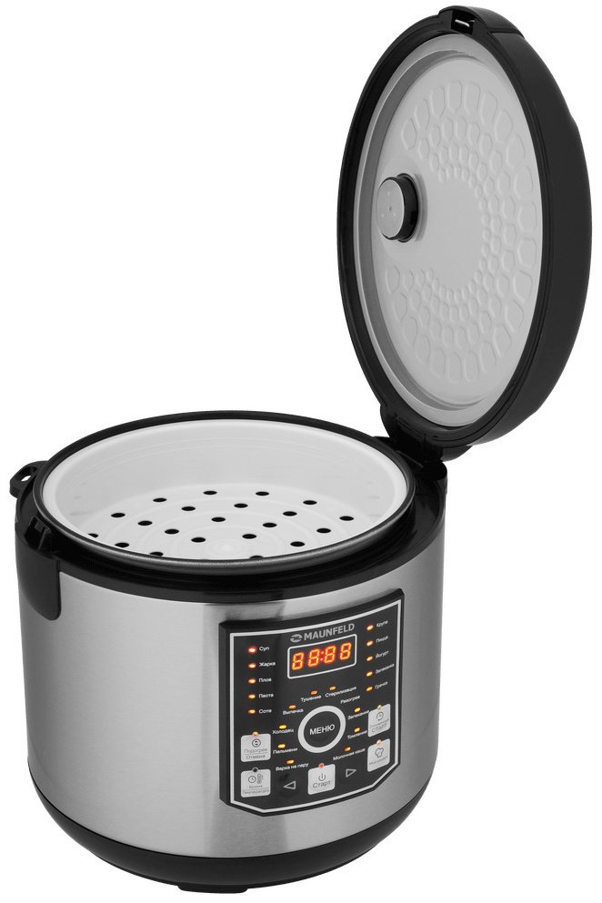 Мультиварка MAUNFELD MPMC-1624S черный, серый купить,NaN