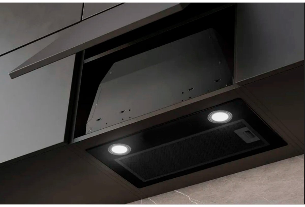 Вытяжка HAUSLER HLS-BI60BL750 черный купить,NaN
