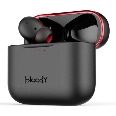 Наушники TWS Bloody M90 Black-Red купить,NaN