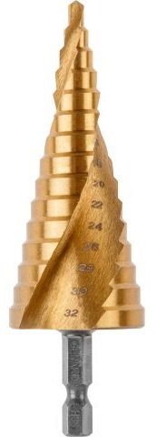 Сверло Gepard ступенчатое GP0304-32 32 мм, 1 шт. купить,NaN