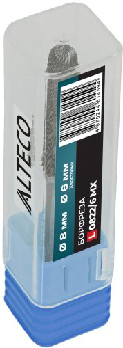 Сверло ALTECO фрезеровальное L 0822/6 MX 8 мм, 1 шт. купить,2600