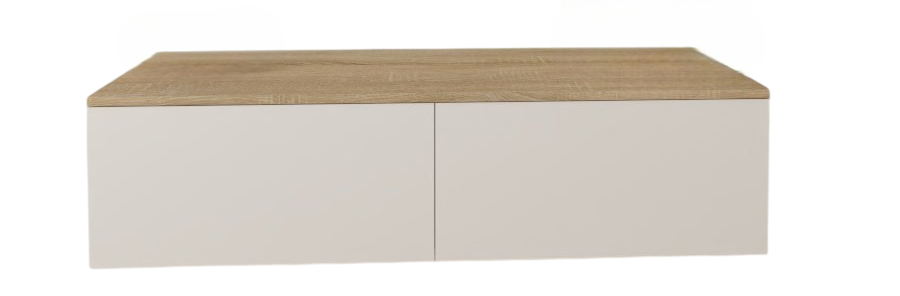 ТВ-тумба Adel Home Полана, AH0243 120x30x35см белый/коричневый купить,NaN