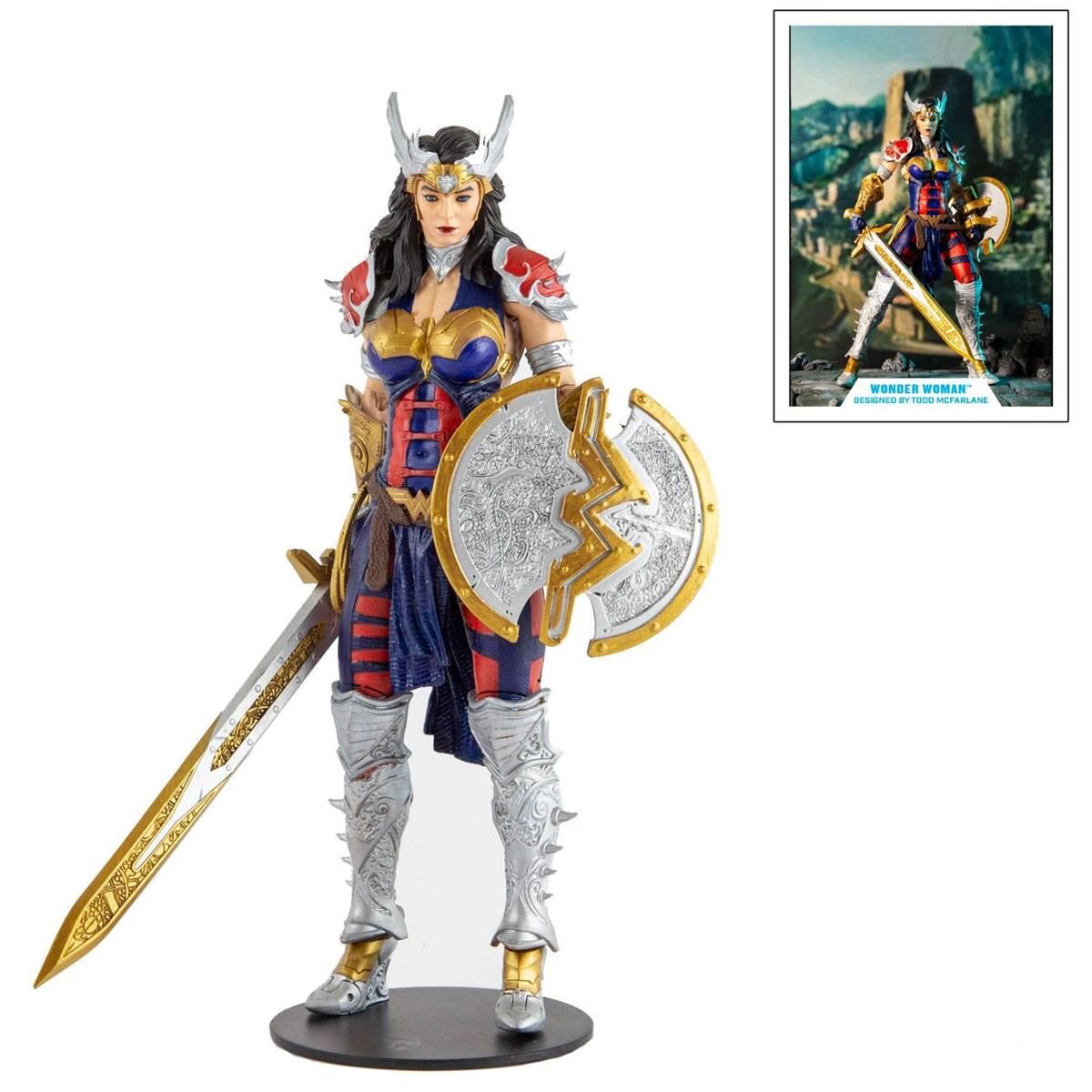 Фигурка McFarlane DC Multiverse Wonder Woman MCF15144 18см купить,NaN