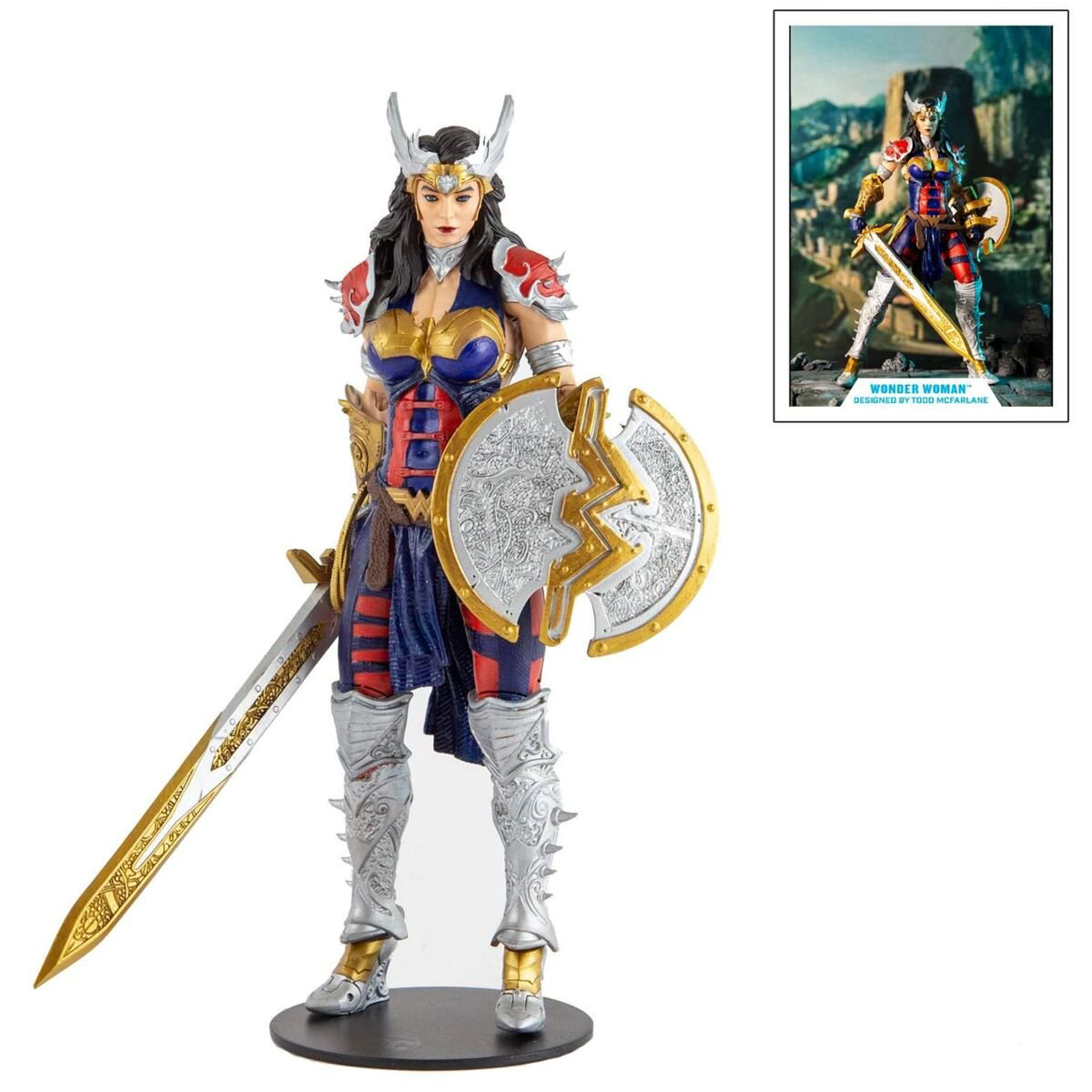 Фигурка McFarlane DC Multiverse Wonder Woman MCF15144 18см купить,NaN