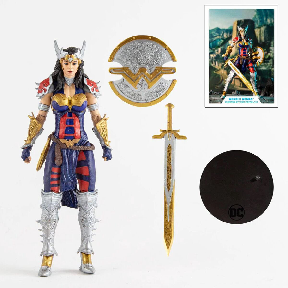 Фигурка McFarlane DC Multiverse Wonder Woman MCF15144 18см купить,NaN