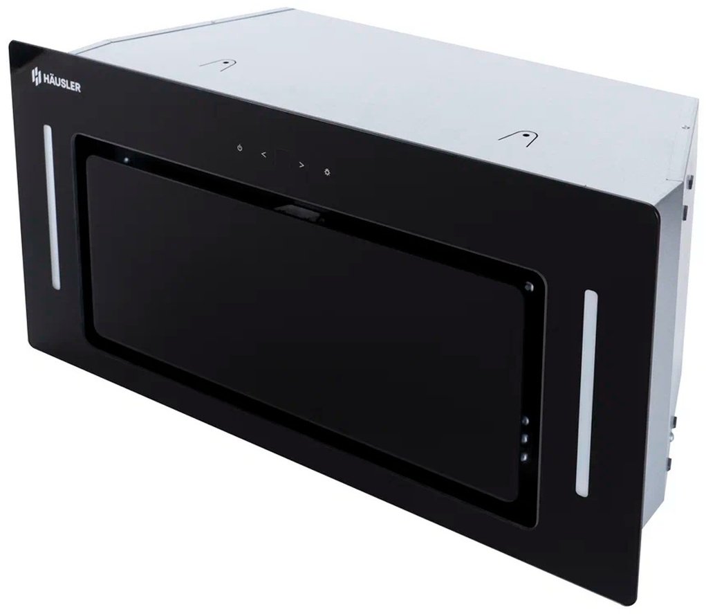 Вытяжка HAUSLER HLS-BI60BLG750S черный купить,NaN