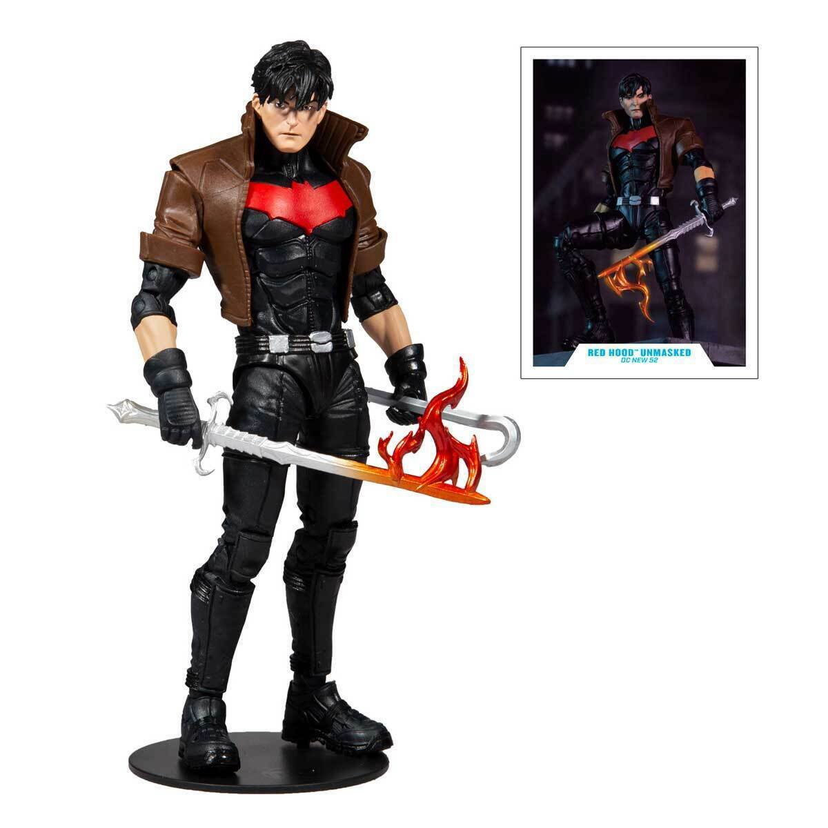 Фигурка McFarlane DC Multiverse Red Hood Unmasked MCF15170 18см купить,NaN
