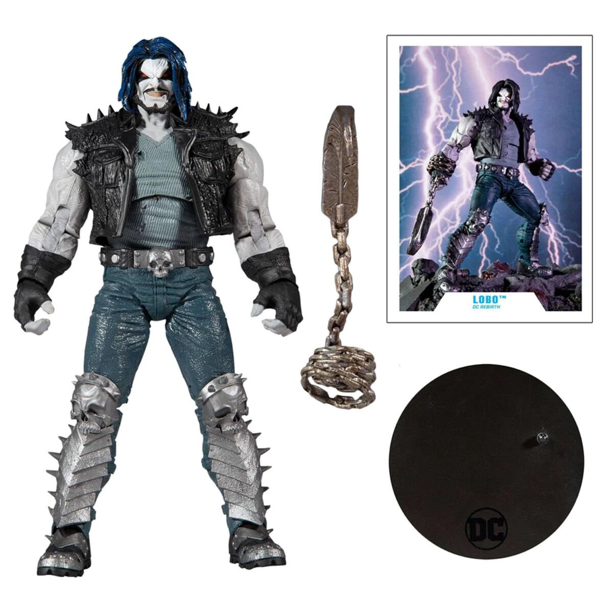 Фигурка McFarlane DC Multiverse Rebirth Lobo MCF15177 18см купить,NaN
