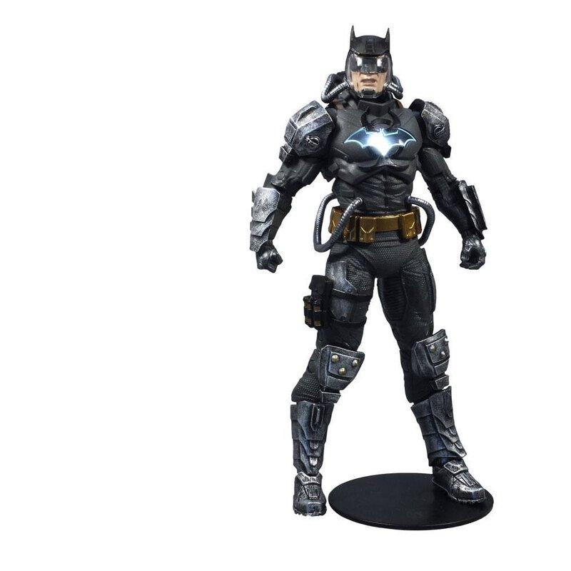 Фигурка McFarlane DC Multiverse Justice League Batman Hazmat Suit Gold Label Light Up Batman Symbol MCF15169 18см купить,NaN