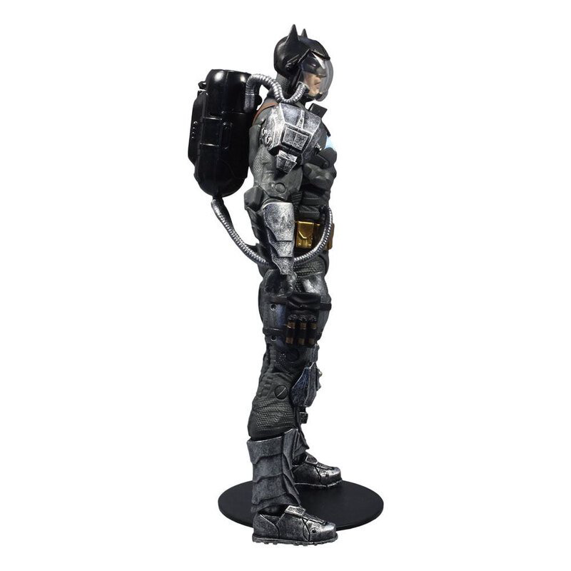 Фигурка McFarlane DC Multiverse Justice League Batman Hazmat Suit Gold Label Light Up Batman Symbol MCF15169 18см купить,NaN