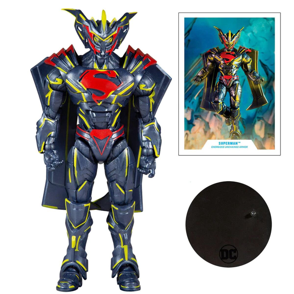 Фигурка McFarlane DC Multiverse Superman Energized Unchained Armor MCF15173 18см купить,NaN