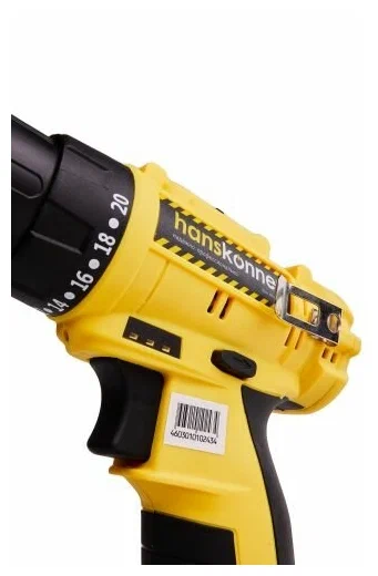 Дрель-шуруповерт Hanskonner HCD1230R купить,0
