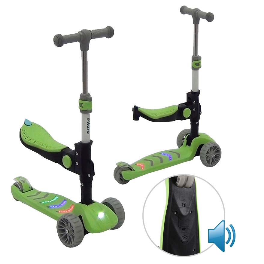 Самокат Pituso 2в1 HD-S929B-GREEN зеленый купить,NaN