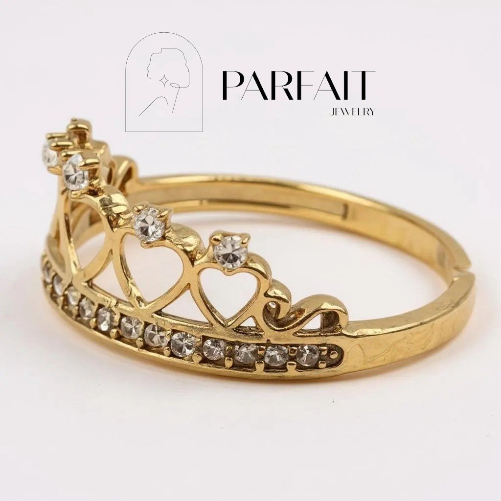 Кольцо PARFAIT JEWELRY GFC_PJ_LOVE_36 размер 18 вес 1.07 г золото, фианит купить,NaN