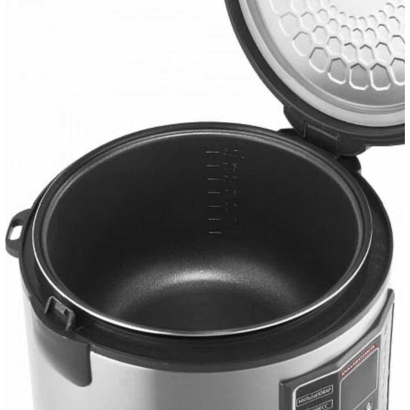 Мультиварка Daushcher DMC-5080LX серебристо-черная купить,NaN