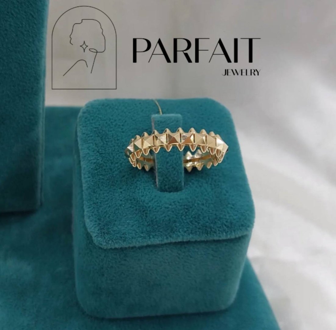 Кольцо PARFAIT JEWELRY GFC_PJ_Шипы_09 размер 19 вес 2.15 г золото, без вставок купить,NaN