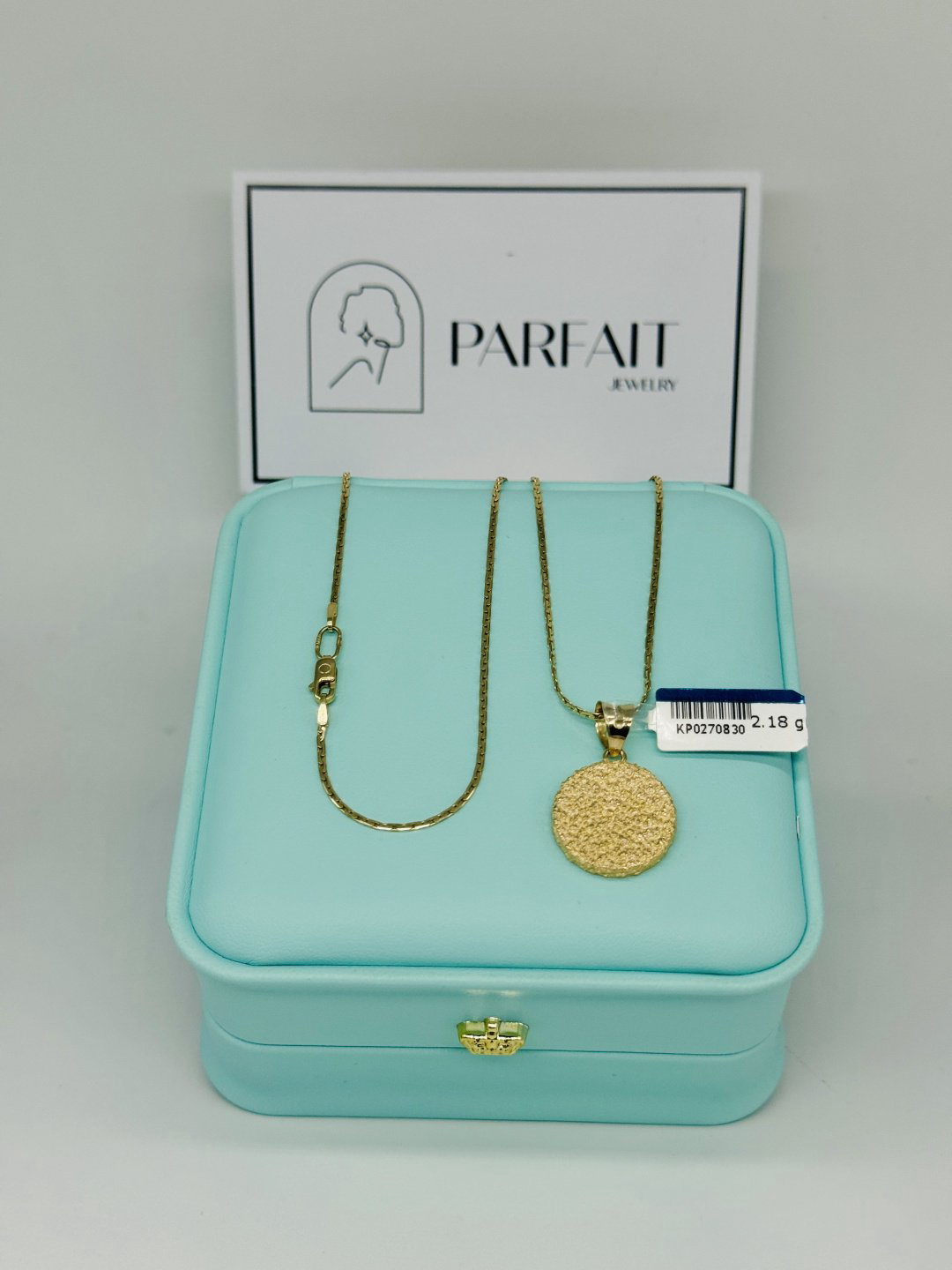 Колье PARFAIT JEWELRY PJ_Банан_Круг_55_6 длина 55 см вес 7.15 г золото, без вставок купить,NaN