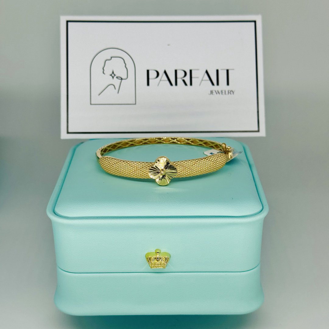 Браслет PARFAIT JEWELRY PJ_CL_JESS_04 длина 19 см, вес 7.3 г золото, плетение обод купить,NaN