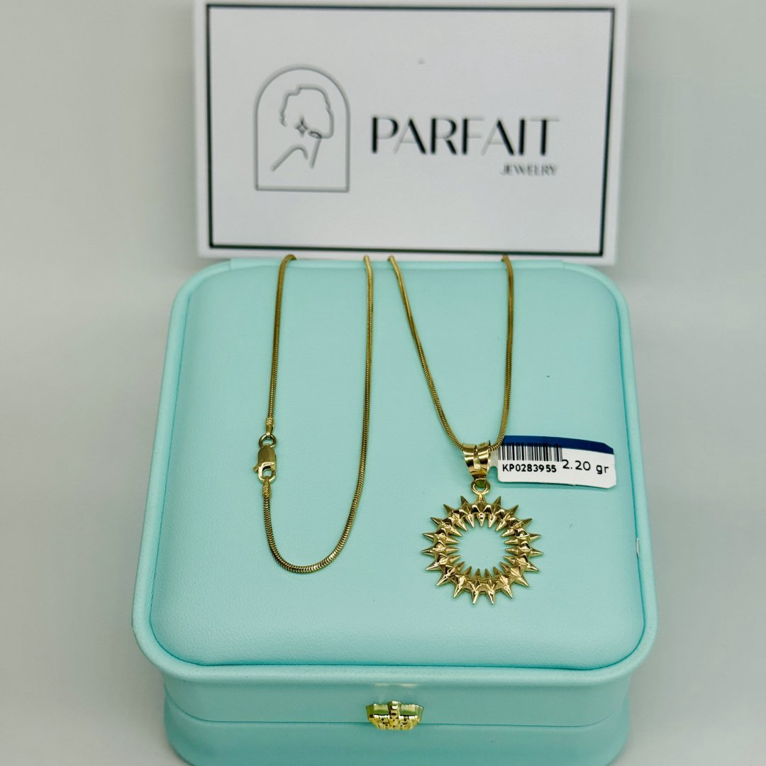 Колье PARFAIT JEWELRY PJ_Змейка_ШШипы_55_3 длина 55 см вес 6.2 г золото, без вставок купить,NaN
