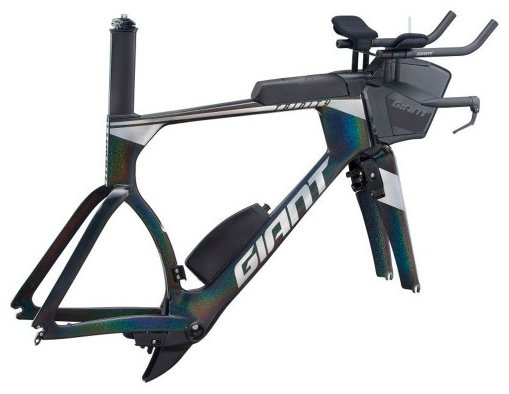 Рама Giant Trinity Advanced Pro Tri FF, 2209016104 rigid карбон (углепластик) S