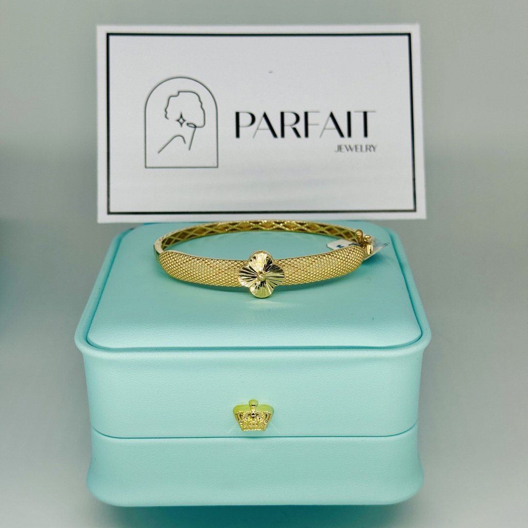 Браслет PARFAIT JEWELRY PJ_CL_JESS_03 длина 19 см, вес 7.2 г золото, плетение обод купить,NaN