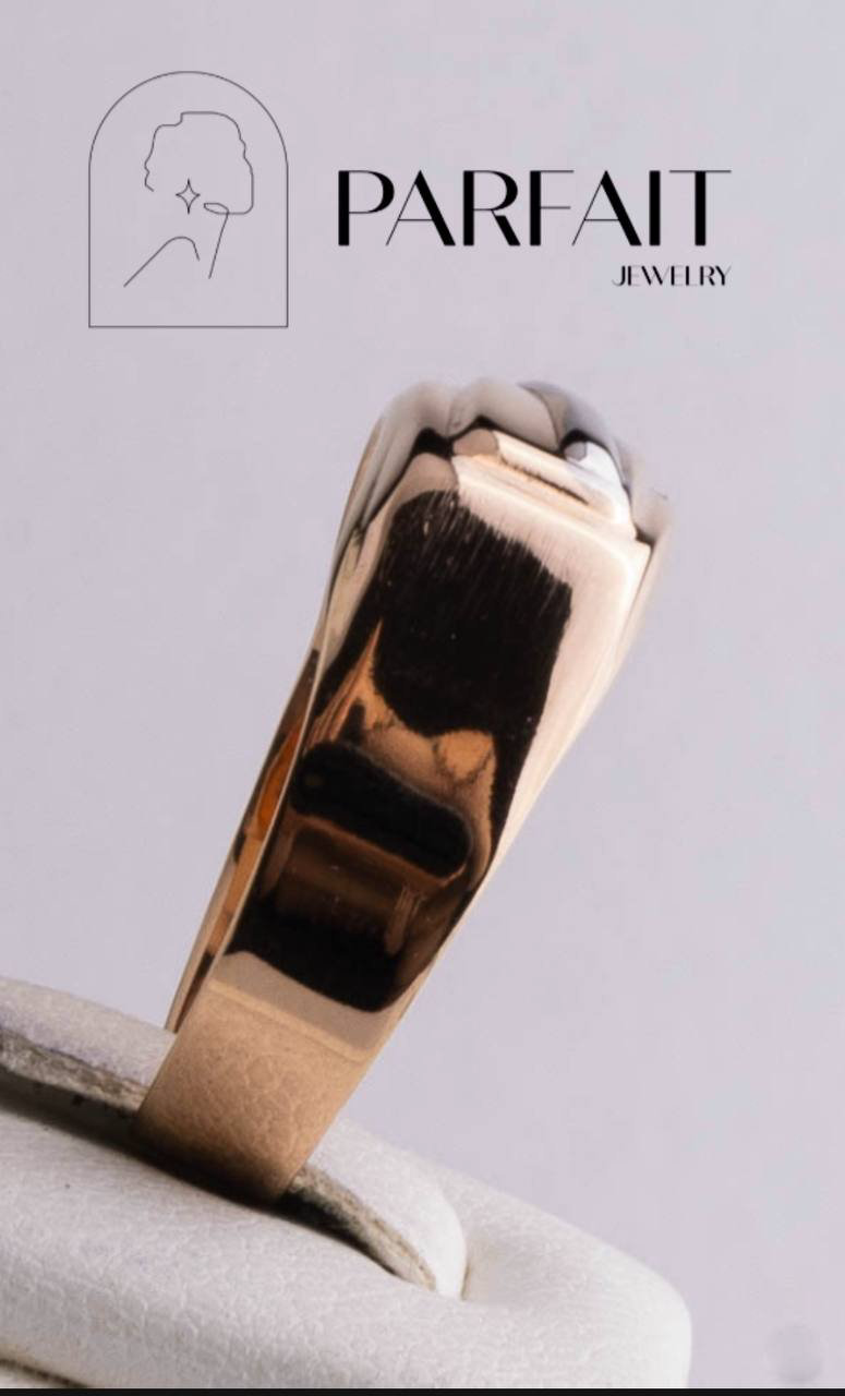 Кольцо PARFAIT JEWELRY Мужская печатка GFC_PJ_L_07 размер 20.5 вес 2.1 г золото, без вставок купить,NaN