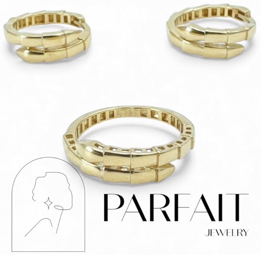 PARFAIT JEWELRY PJ_1Змейка_18размер_3 вес 4.75 г золото, без вставок купить,NaN
