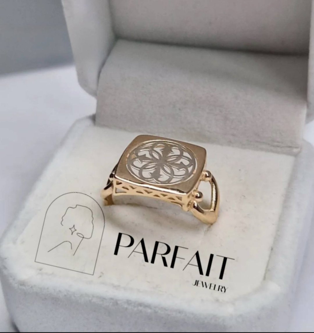 Кольцо PARFAIT JEWELRY GFC_PJ_КазУзоры_02 размер 18 вес 2.65 г золото, без вставок купить,NaN