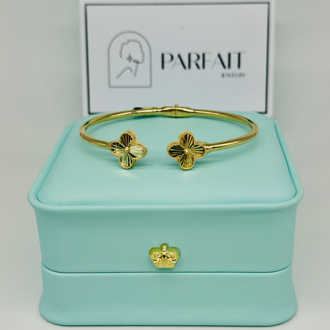 Браслет PARFAIT JEWELRY PJ_CLБР_04 длина 19 см, вес 8.2 г золото, плетение обод купить,NaN