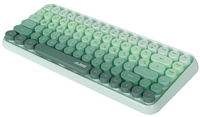 Клавиатура Ajazz 308i Cat Gradient Green