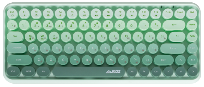 Клавиатура Ajazz 308i Cat Gradient Green