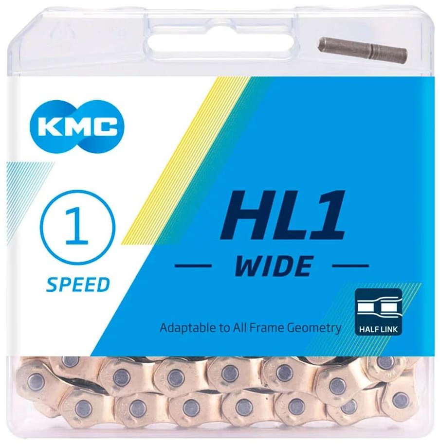 Цепь KMC цепь HL1 wide - speed 1, links 100//1/2" x 1/8"