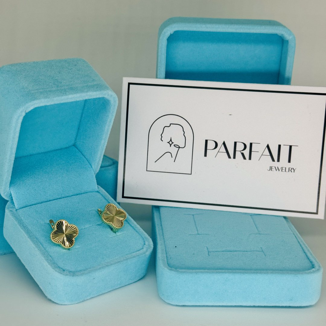 Серьги PARFAIT JEWELRY PJ_VC_Серьги_01 вес 3.3 г золото, без вставок купить,NaN