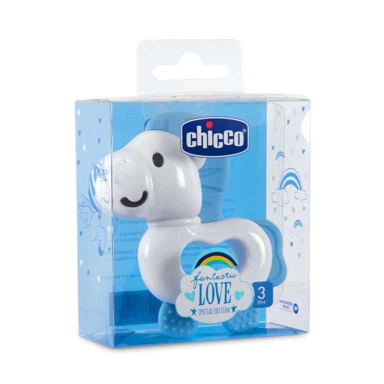 Прорезыватель Chicco с зубным кольцом Fantastic Love Пони  купить,NaN