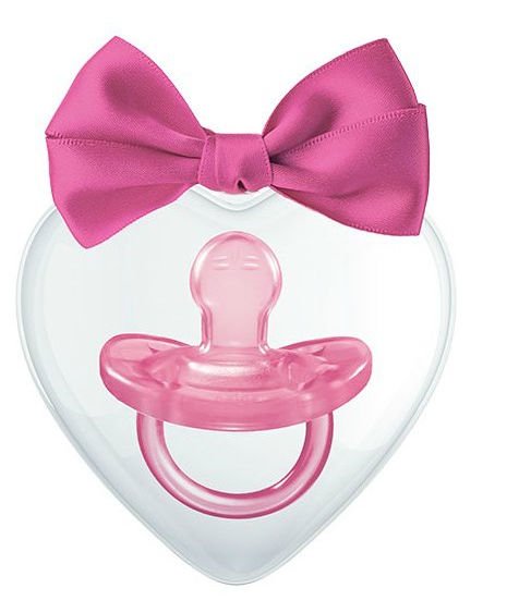 Пустышка Chicco силикон "LOVE" Physio Soft 6-16m роз/гол  купить,NaN
