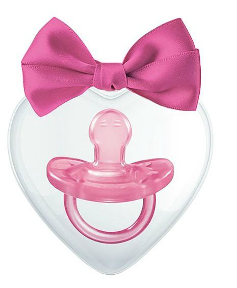 Пустышка Chicco силикон "LOVE" Physio Soft 6-16m роз/гол  купить,NaN