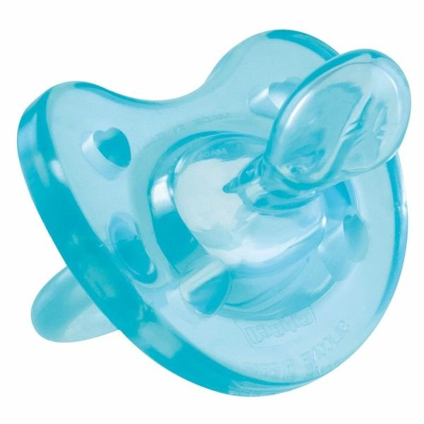 Пустышка Chicco силикон Physio Soft 16-36 м голубая купить,NaN