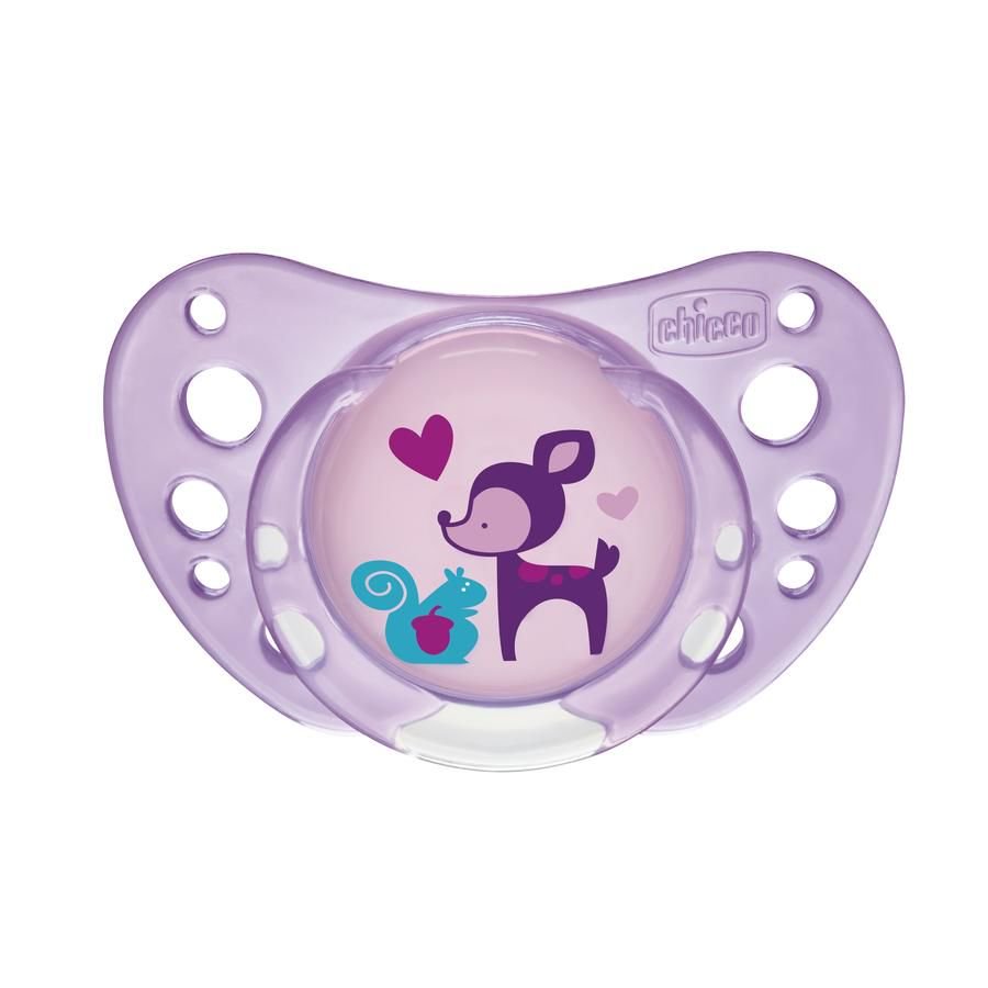 Пустышка Chicco Physio Air 2 шт 6-12м розовая  купить,NaN