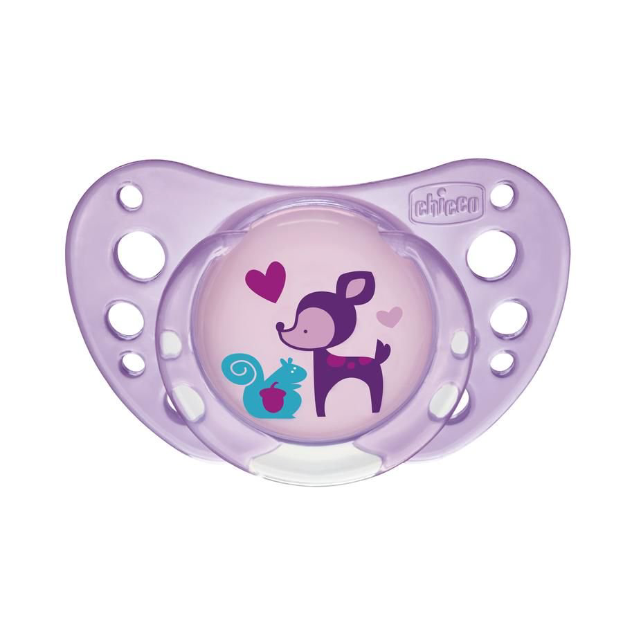 Пустышка Chicco Physio Air 2 шт 6-12м розовая  купить,NaN