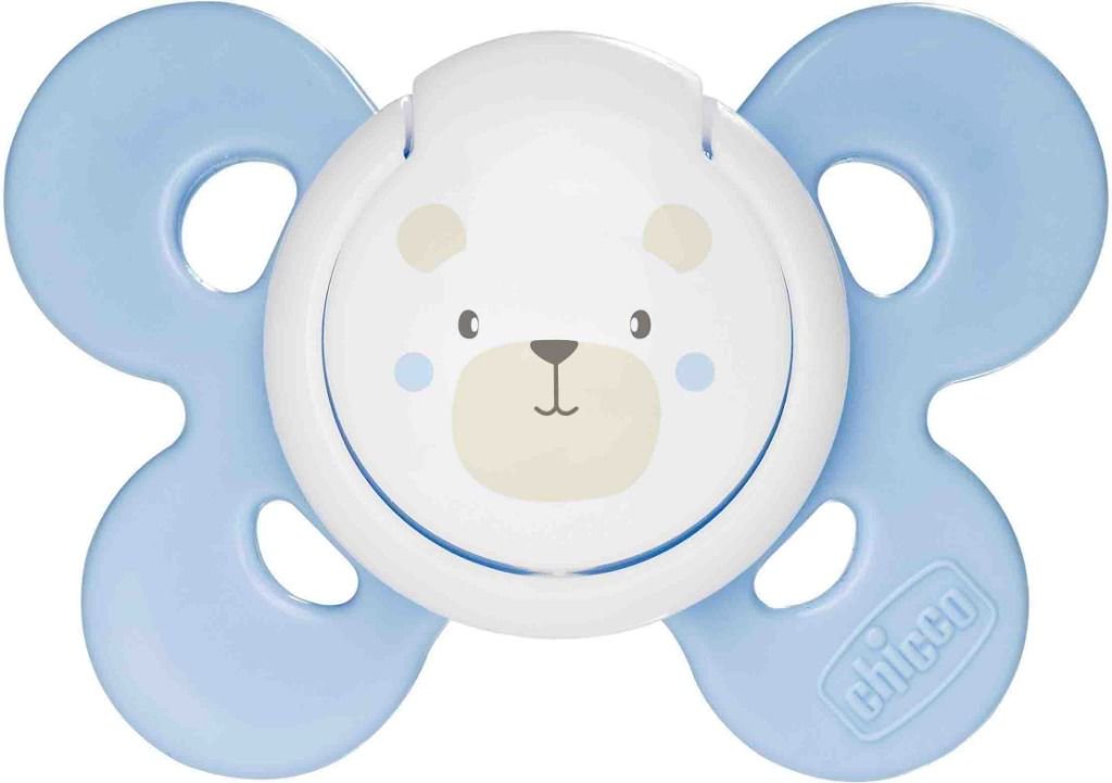 Пустышка Chicco Physio Comfort 0+ голубая  купить,NaN