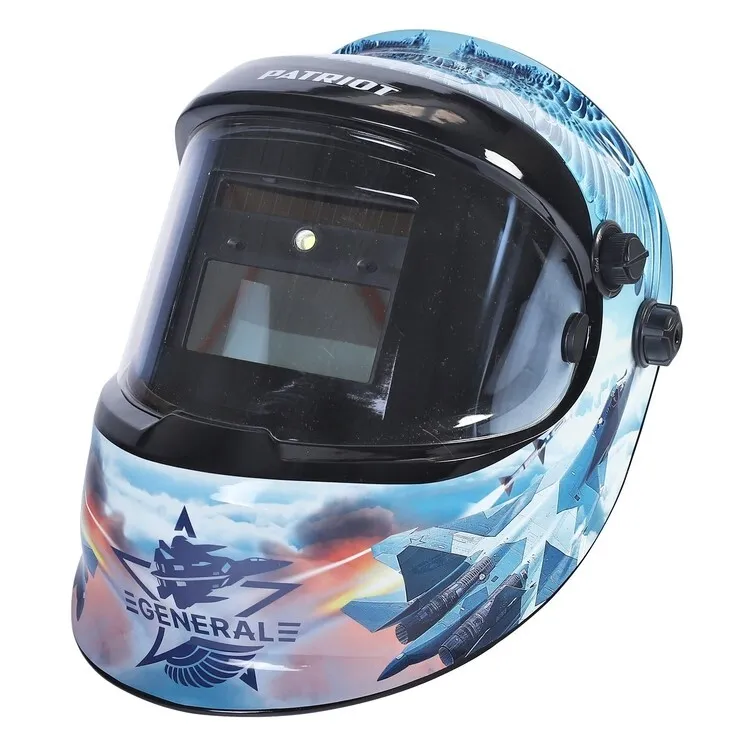 Маска сварочная Patriot WH 400E голубая